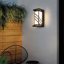 Aplica LED Exterior AX140BK 20W Alb Negru