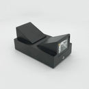 Aplica LED de Exterior si Interior, 6W, 2 Surse x 5W, IP65, ABS, Negru, 3000K, AX100/2BK