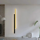 Lustra LED LINIUS 29W, 2 Elemente, Liniara, Alb Negru