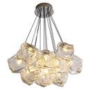 Lustra MODERNA, tip Pendul, ECOLUCE, Glob, 13xE27, Inaltime Reglabila, Crom