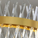 Candelabru LED CASERTA Eleganza cu Telecomandă, 54W, Dimabil, Diametru 50cm, Auriu Candelabre Cristal Default Title Alessandro Design