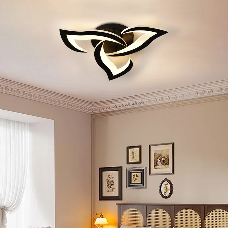 Lustra LED LT660/3BK, 3 Elemente, 32W, Lumina 3000/4000/6000K, Negru, Inaltime Reglabila