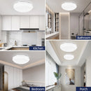 Plafoniera LED PL101/500WH, 51W, Diametru 49cm, Lumina Calda/Rece/Neutra, Alb