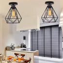 Lustra cu Abajur, GRACIE, Diamant, 1XE27, Negru