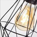 Lustra cu Abajur, GRACIE, Diamant, 1XE27, Negru