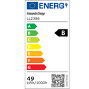 Lustra LED CONSTELATION cu telecomanda 49W, Diametru 48cm, lumina Rece/Calda/Neutra, Alb Albastru