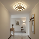 Lustra LED AGOL Petito, 29W, Dimensiune 20x20cm, Lumina Calda/Neutra/Rece, Auriu, Metal si Acril