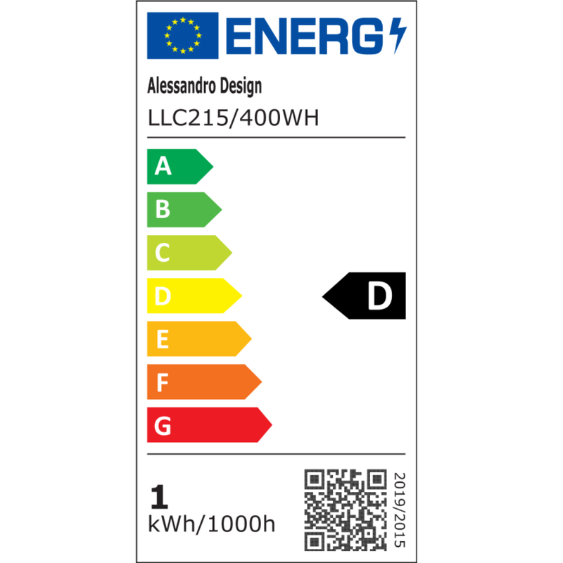 Candelabru LED Cristal LLC215/400WH Rotund, 22W, Lumina Rece/Calda/Neutra, Cristal, Auriu