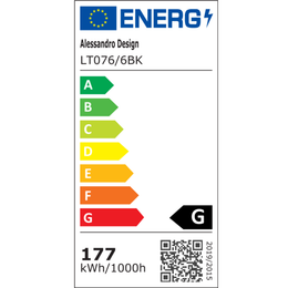 Lustra LED cu telecomanda si cristal QUADRIS RGB 177W, 6 Patrate, lumina Rece/Calda/Neutra 3000K/4000K/6000K, Dimabila, Negru, Metal si Cristal Lustre LED cu Telecomanda Default Title Alessandro Design