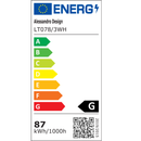 Lustra LED cu telecomanda si cristal LEILA 87W, 3 Patrate, lumina Rece/Calda/Neutra, Dimabila, Alb Crom Lucios