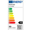 Lustra LED suspendata cu Telecomanda MARISTELLA 90W, lumina Rece/Calda/Neutra, Dimabila,Inaltime Reglabila,Auriu