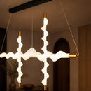 Lustra LED suspendată UNDA Bishop LT761/3GD – Detail 3