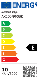 Aplica LED de Exterior Mack, Lungime 90cm, 10W, IP65, Metal, Liniar, Negru Aplice de Exterior Default Title Alessandro Design