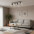 Lustra Clasica Sisimiut, 4xGU10, Metal, Negru