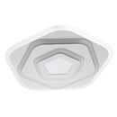 Lustra LED NEXA 3D 39W, Diametru 23cm, lumina Rece/Calda/Neutra , Alb Lustra LED Default Title Alessandro Design