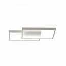 Lustra LED cu telecomanda LANDYN 37W, 2 Patrate, lumina Rece/Calda/Neutra, Dimabila, Alb Lustre LED cu Telecomanda Default Title Alessandro Design