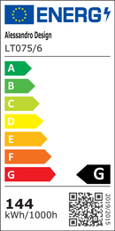 Lustra LED cu telecomanda si cristal NOVA ROTONDA RGB 144W, 6 Cercuri, lumina Rece/Calda/Neutra, Dimabila, Crom Lucios