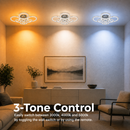 Lustra LED cu telecomanda si cristal NOVA ROTONDA RGB 239W, 8 Cercuri, lumina Rece/Calda/Neutra, Dimabila, Crom Lucios