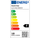 Lustra LED cu telecomanda si cristal VERTUS 18W, 30cm, Cerc, lumina Rece/Calda/Neutra, Dimabila, Crom Lustre LED cu Telecomanda Default Title Alessandro Design