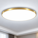 Plafoniera LED SOLIS 37cm 33W Lumina Rece Auriu