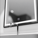Oglinda LED Rectangulara, 60x80cm, Ombra  Basic Touch