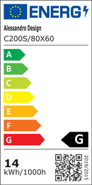 Oglinda LED Rectangulara, 80x60cm, FRAME Basic Touch