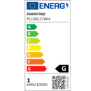 Plafoniera LED SOLIS 27cm 20W Lumina Rece Alb