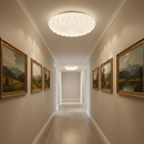 Plafonieră LED 23 cm, 22W, 3000K / 4000K / 6000K, Alb, Metal si Acril