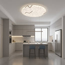 Plafonieră LED 35 cm, 31W, 3000K / 4000K / 6000K, Alb, Metal si Acril