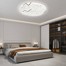 Plafonieră LED 35 cm, 31W, 3000K / 4000K / 6000K, Alb, Metal si Acril