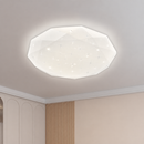 Plafoniera LED Hexagon 33 cm, 27W, 3000K / 4000K / 6000K, Alb, Metal si Acril