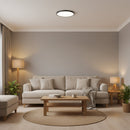 Plafoniera LED SOLIS 47cm 70W Lumina Rece Negru Plafoniere LED Default Title Alessandro Design