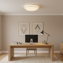 Plafonieră PL152 LED 35 cm, 31W, 3000K / 4000K / 6000K, Alb, Metal si Acril