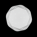 Plafonieră LED 23 cm, 22W, 3000K / 4000K / 6000K, Alb, Metal si Acril Plafoniere LED Default Title Alessandro Design