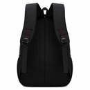 Rucsac Travel Business BAKU, 48x32x18 cm, Oxford, Negru si Albastru