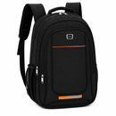 Rucsac Travel Business BAKU, 48x32x18 cm, Oxford, Negru si Portocaliu