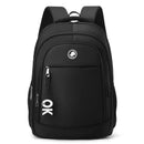 Rucsac Travel Business KANGIQLINIQ, 47x33x15 cm, Oxford, Negru si Alb