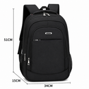 Rucsac Travel Business RECIFE, 51x34x15 cm, Oxford, Negru