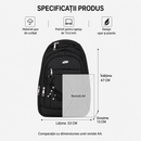 Rucsac Travel Business TALOYOAK, 47x33x15 cm, Oxford,  Negru