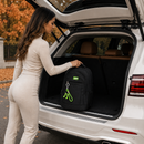 Rucsac Travel Business TALOYOAK, 47x33x15 cm, Oxford, Negru si Verde