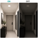 Spot LED AKTOBE, Ø11.9cm, 6W, Rotund, Lumina Rece, Alb, Metal si Acrilic