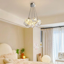 Lustra MODERNA, tip Pendul, ECOLUCE, Glob, 7xE27, Inaltime Reglabila, Crom