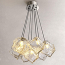 Lustra MODERNA ECOLUCE, Glob, 7xE27, Inaltime Reglabila, Crom