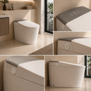 Toaleta YUKON, Versiunea Standard, Cu Design Modern, Alb