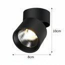 Proiector LED TINNIE, Rotativ, 9W, Lumina Neutra 4000K, Negru