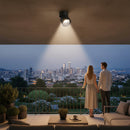 Spot LED TINNIE, Rotativ, 9W, Lumina Neutra 4000K, Negru