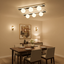 Lustra LED TRION, Lumina Calda/Neutra/Rece, 3xG9, 24W, Negru, Metal si Acril
