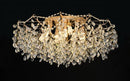 Candelabru Cristal GLOWRIA Regalis, 10x E14, Diametru 80cm, Auriu Candelabre Cristal Default Title Alessandro Design