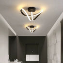 Lustra LED VERTEX Pulse, 13W, Ondulata, Lumina Rece/Calda/Neutra, Negru Lustre LED Default Title Alessandro Design