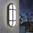 Aplica LED de Exterior AX321/218BK, IP65, Alb si Negru